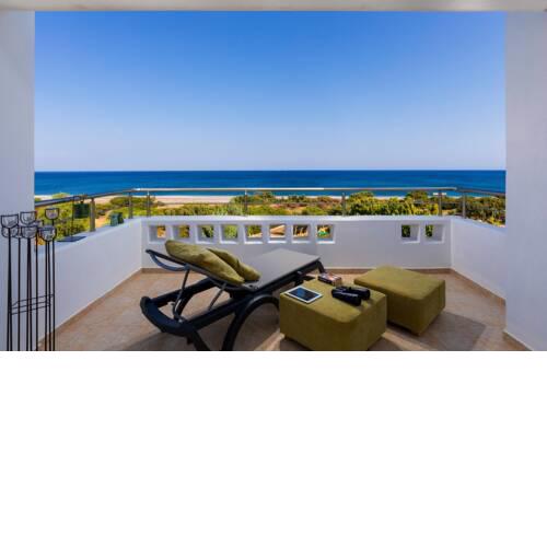 Luxury Rhodes Villa Gennadi Villa Beach Front Private Pool 3 BDR Lahania